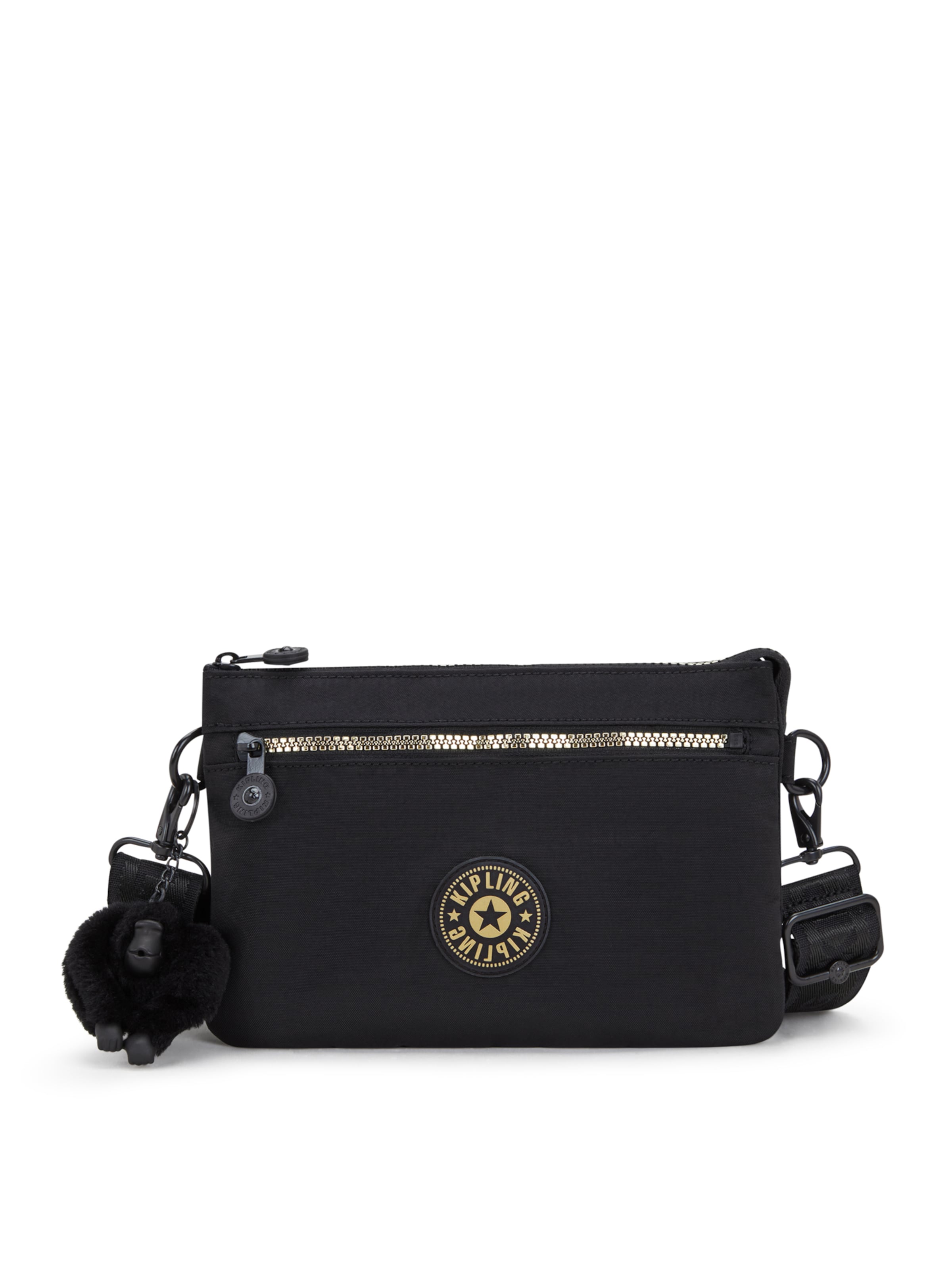KIPLING Skuldertaske 'Riri' i sort: forside