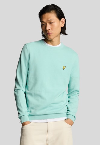 Lyle & Scott Trui in Blauw: voorkant