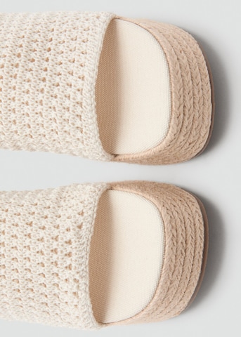 MANGO TEEN Mules 'Marta' in Beige