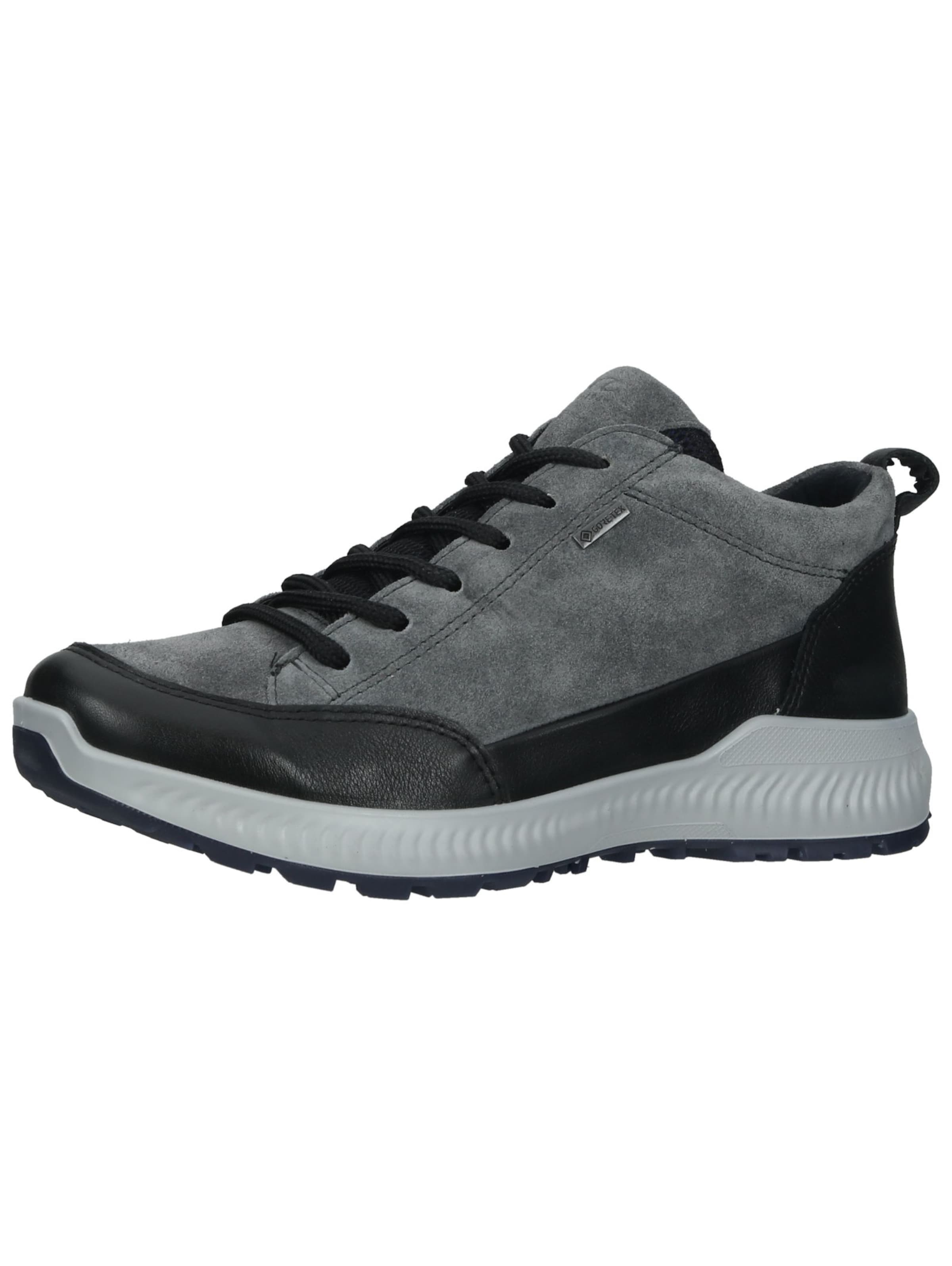 Chaussure de sport à lacets ARA en gris : devant