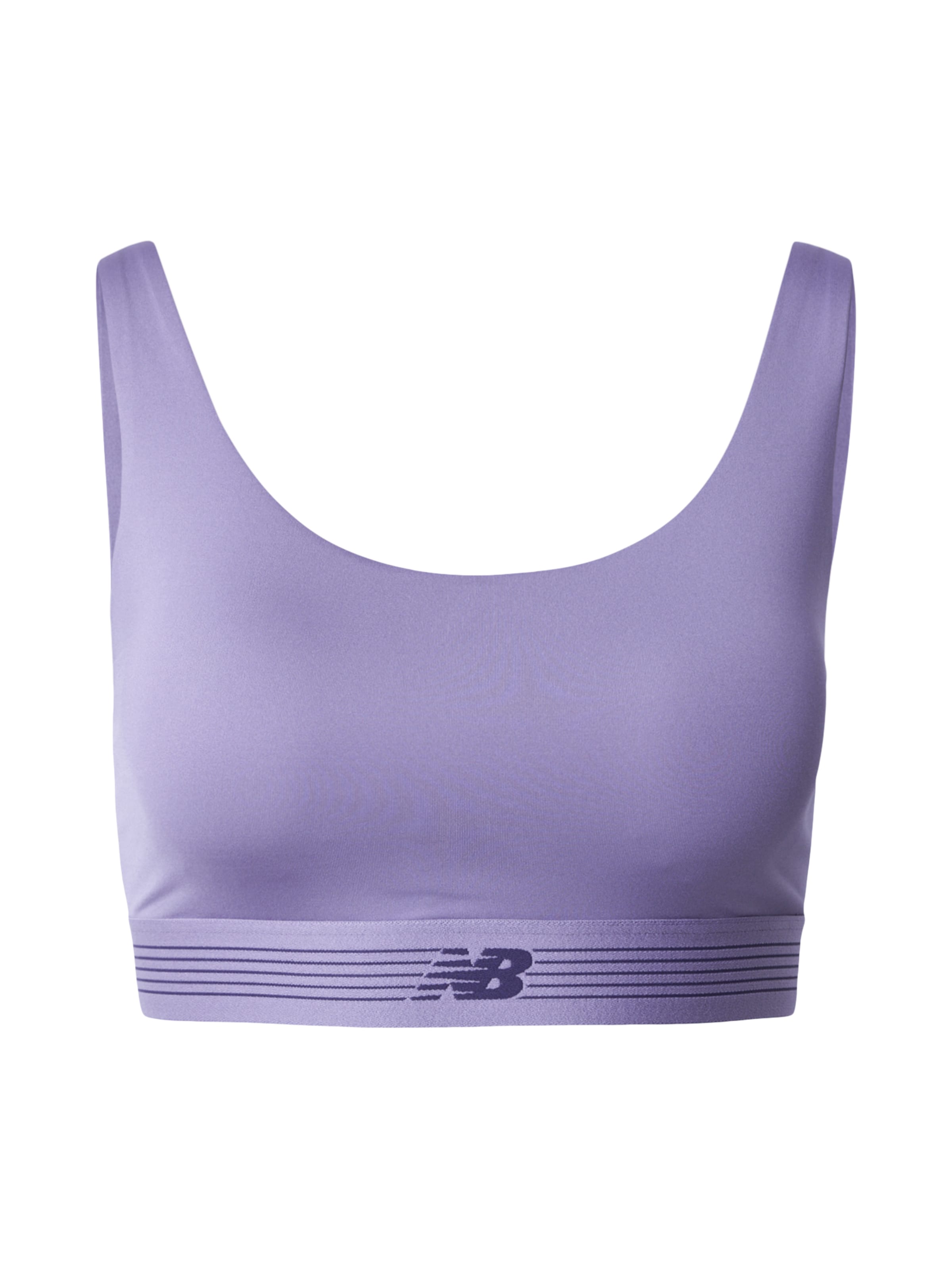 Bustier Soutien-gorge de sport 'AC Train' new balance en violet : devant