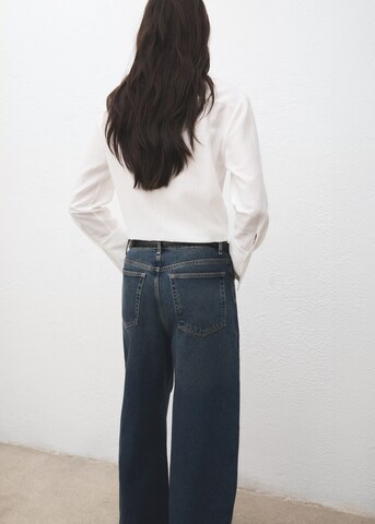 MANGO Blouse 'Candle' in White