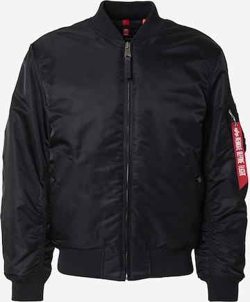 ALPHA INDUSTRIES Between-Season Jacket 'MA-1 Dragon' in Black: front