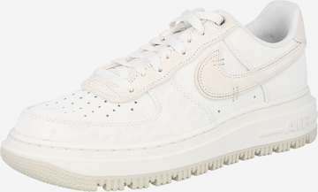 Nike Sportswear Låg sneaker 'AIR FORCE 1 LUXE' i vit: framsida