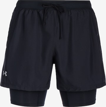 Regular Pantaloni sport 'Launch' de la UNDER ARMOUR pe negru