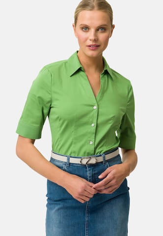 zero Blouse in Groen: voorkant