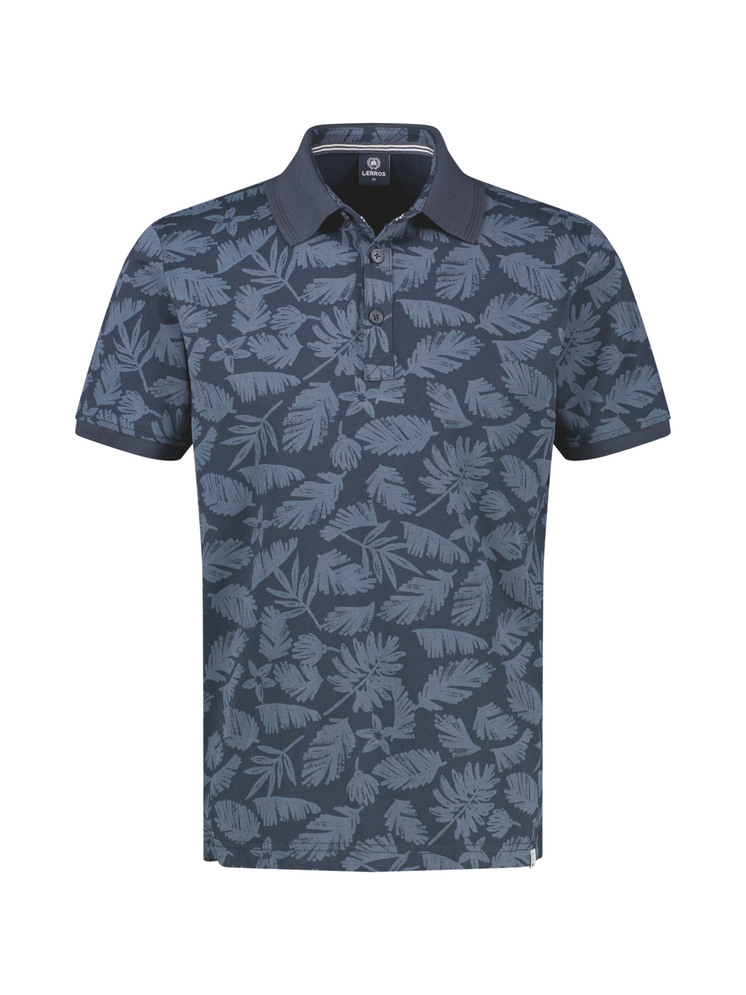 T-Shirt LERROS en bleu : devant