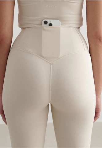 Aim'n Skinny Sportbroek in Beige
