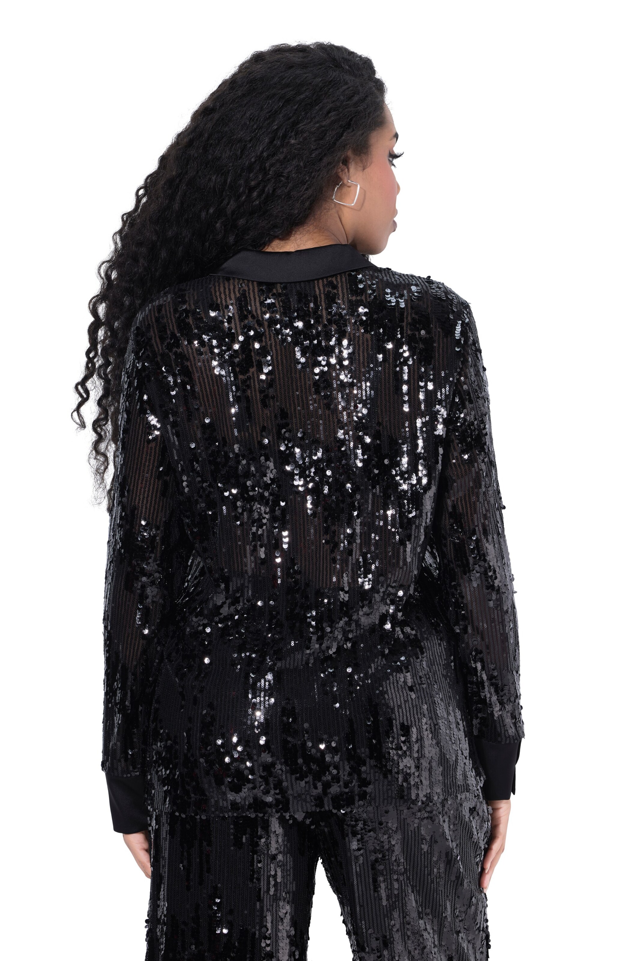 Ulla Popken Bluse in Schwarz