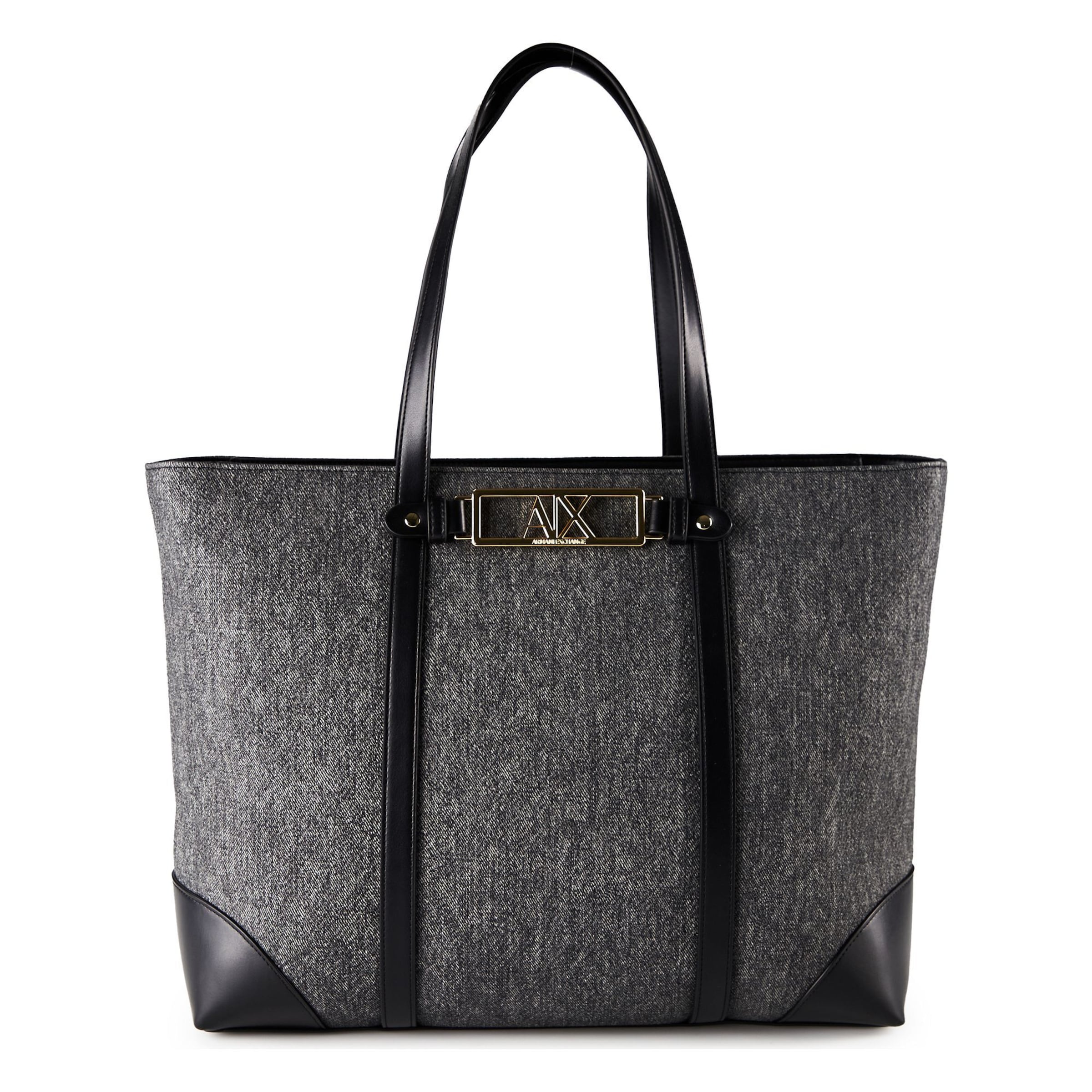 Cabas 'Polly' ARMANI EXCHANGE en gris : devant