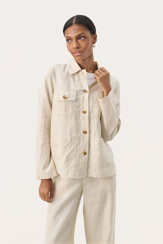 Part Two Between-season jacket 'Elnora' in White: front