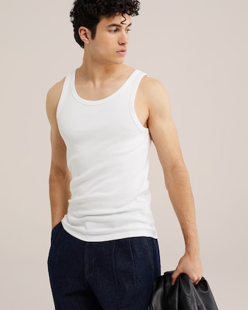 WE Fashion Μπλουζάκι σε λευκό: μπροστά
