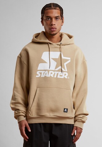 Starter Black Label Sweatshirt in Beige: Vorderseite
