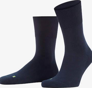 FALKE Socks 'Run' in Blue: front