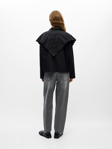 OBJECT Bluse i sort