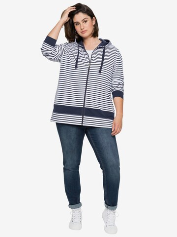 YOU in Sweatjacke SHEEGO Marine ABOUT |