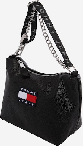 Tommy Jeans Τσάντα ώμου σε μαύρο: μπροστά