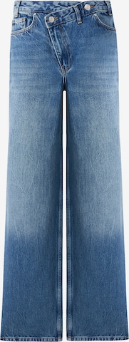 Wide leg Jeans di Noisy may in blu: frontale