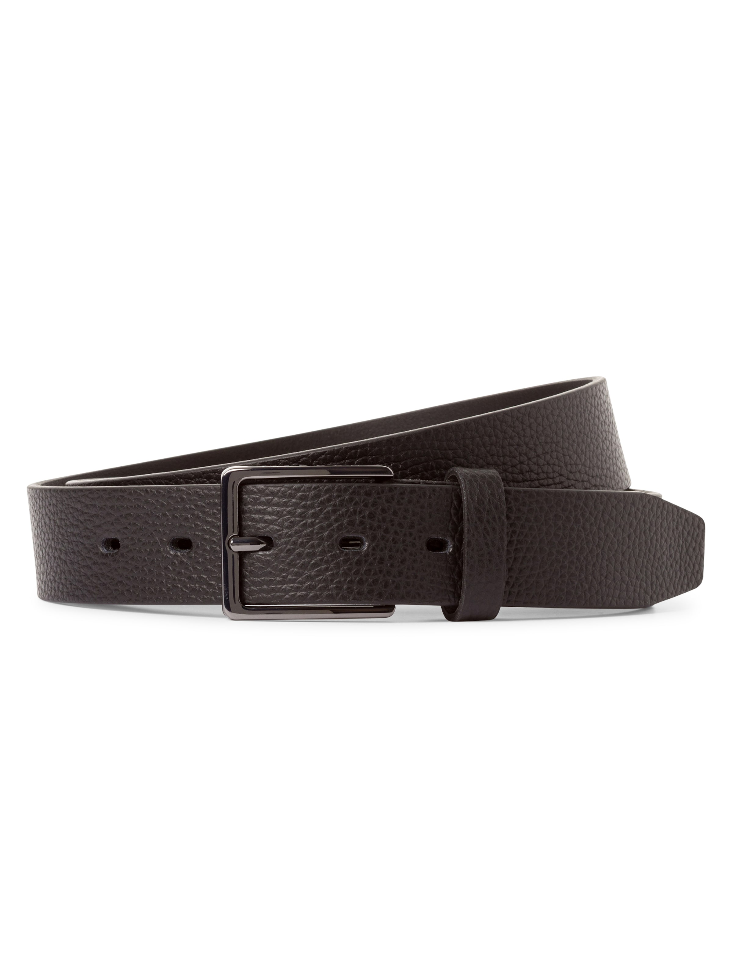 bugatti Belt in Black: front