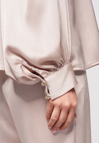 Ombre Blouse in Beige