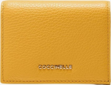 Portamonete 'COCCINELLE METALLIC' di Coccinelle in giallo: frontale