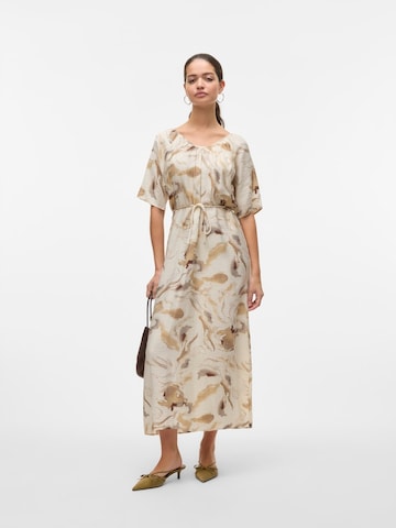 VERO MODA Dress 'VMCILLE CHRISTA' in Beige: front