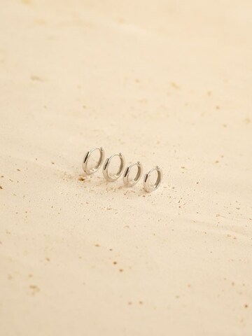 Boucles d'oreilles 'Poise' Hey Happiness en argent