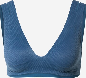 Reggiseno 'ZERO Feel Flow' di SLOGGI in blu: frontale