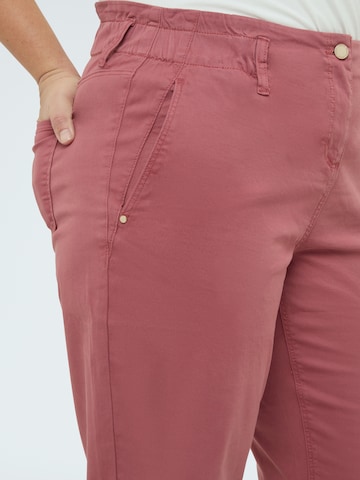 Fiorella Rubino Regular Broek in Roze