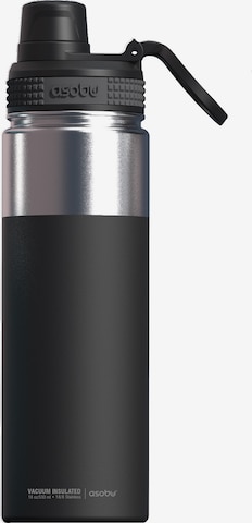 ASOBU Thermos 'Alpine Flask' in Black: front