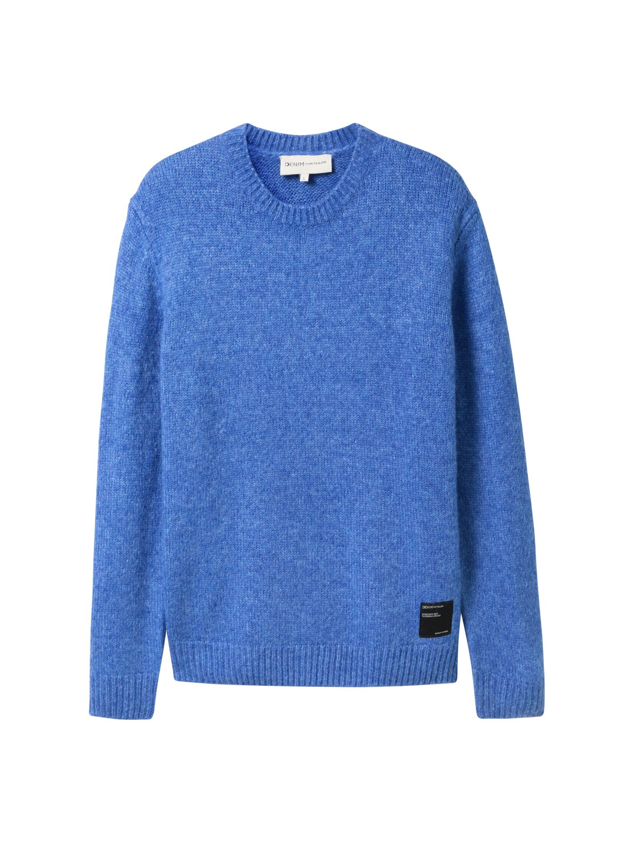 TOM TAILOR DENIM Pullover in Blau: Vorderseite