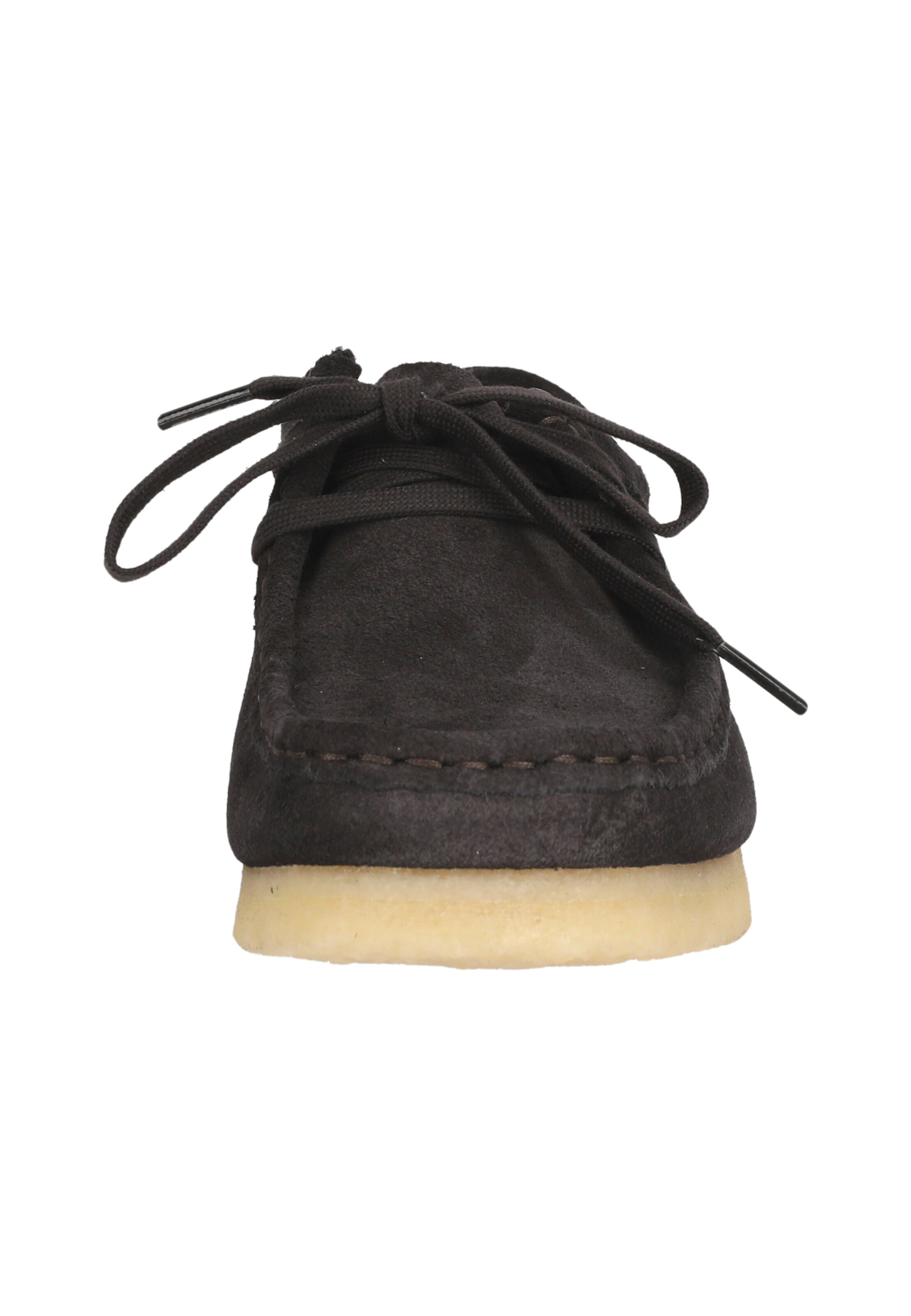 CLARKS Lace-up shoe 'Wallabee' in Brown