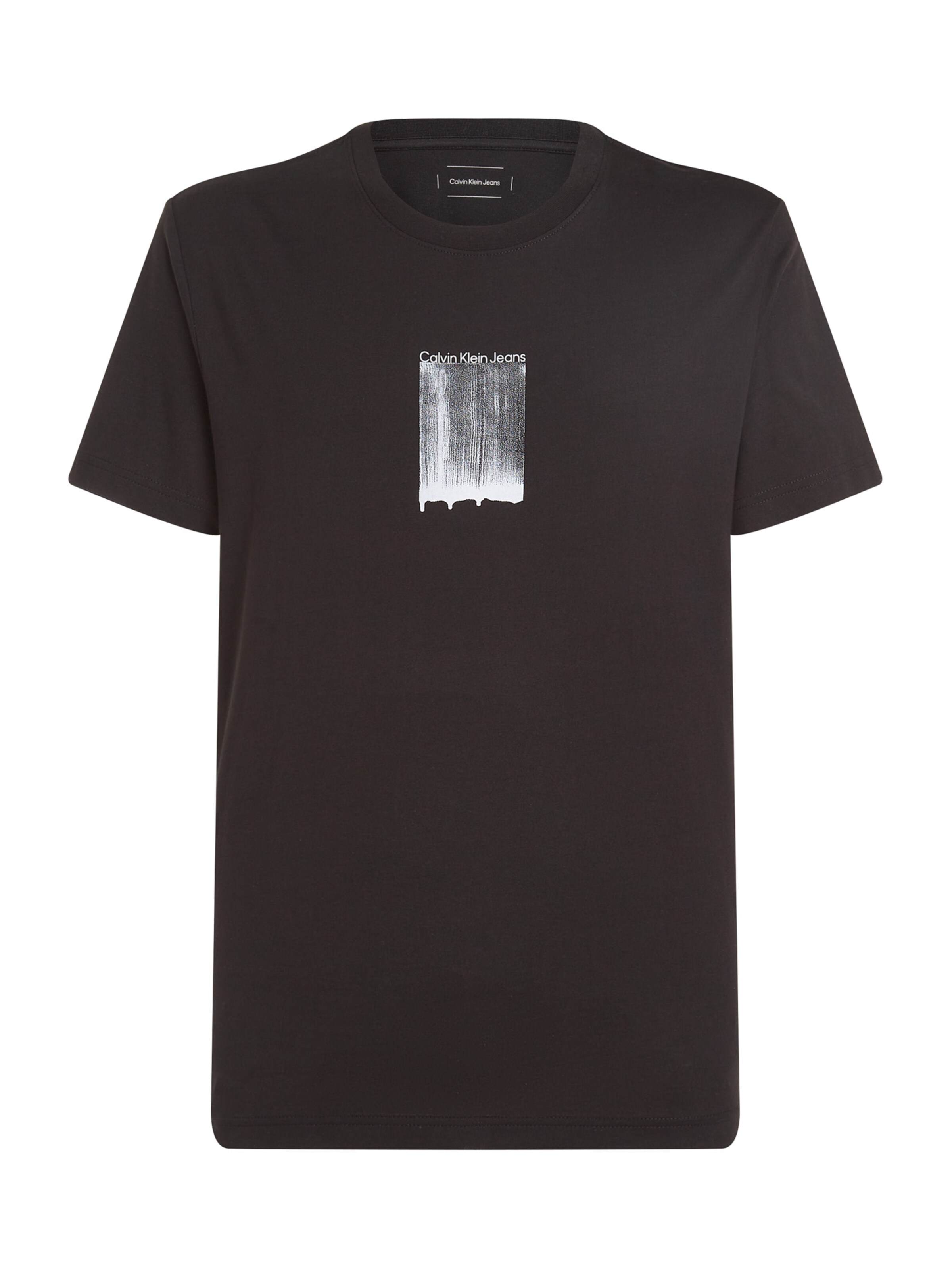 Calvin Klein Jeans Μπλουζάκι σε μαύρο: μπροστά