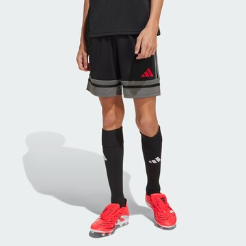 ADIDAS PERFORMANCE Regular Sportshorts 'Squadra 25' in Schwarz: Vorderseite