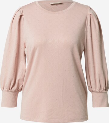 Freequent Blus 'BLOND' i lila: framsida