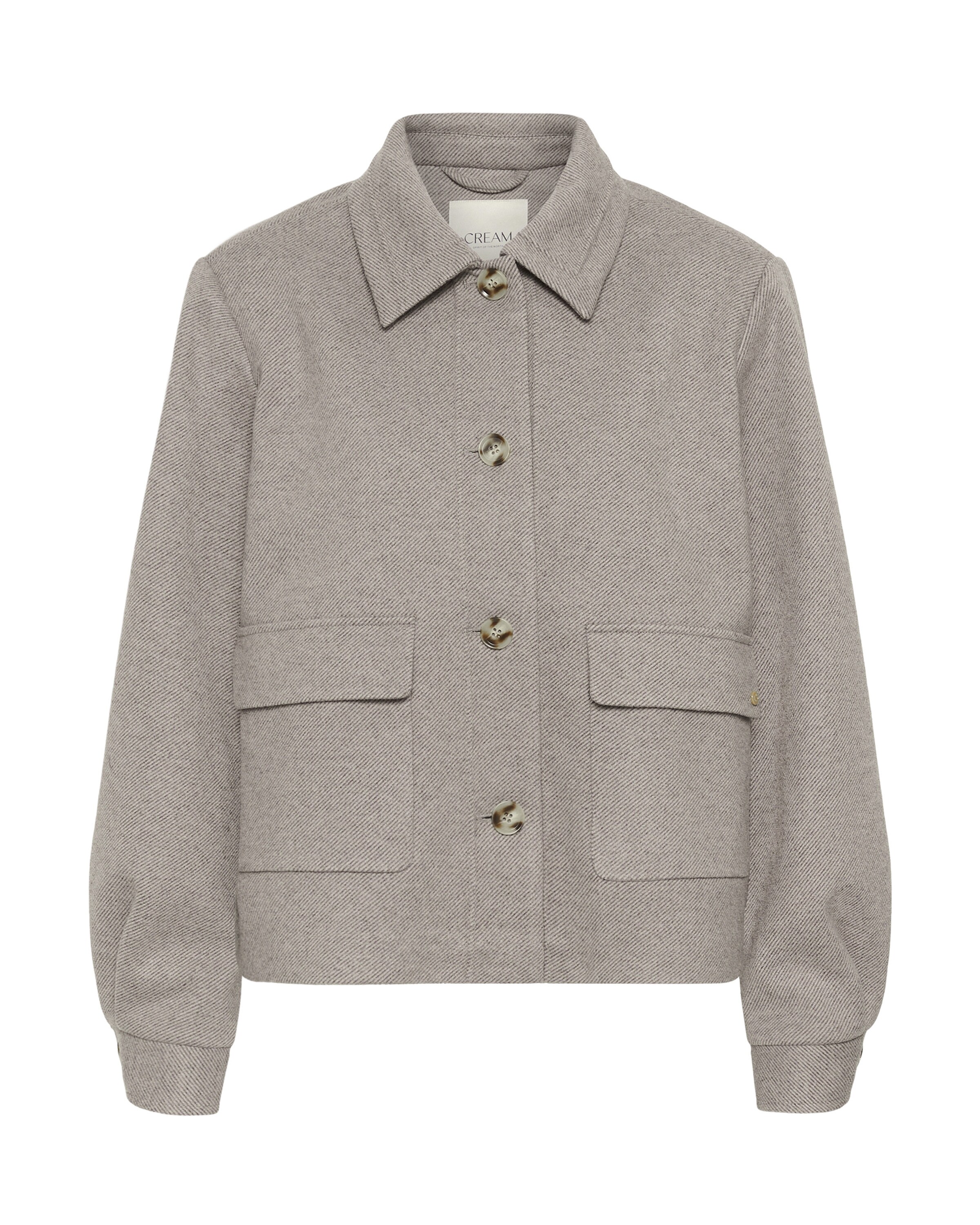 Cream Overgangsjakke 'Jaze ' i XS i beige / brun-meleret, Produktvisning