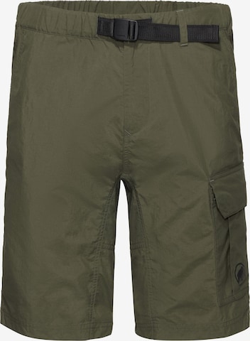 MAMMUT Outdoorshorts in Grün: Vorderseite