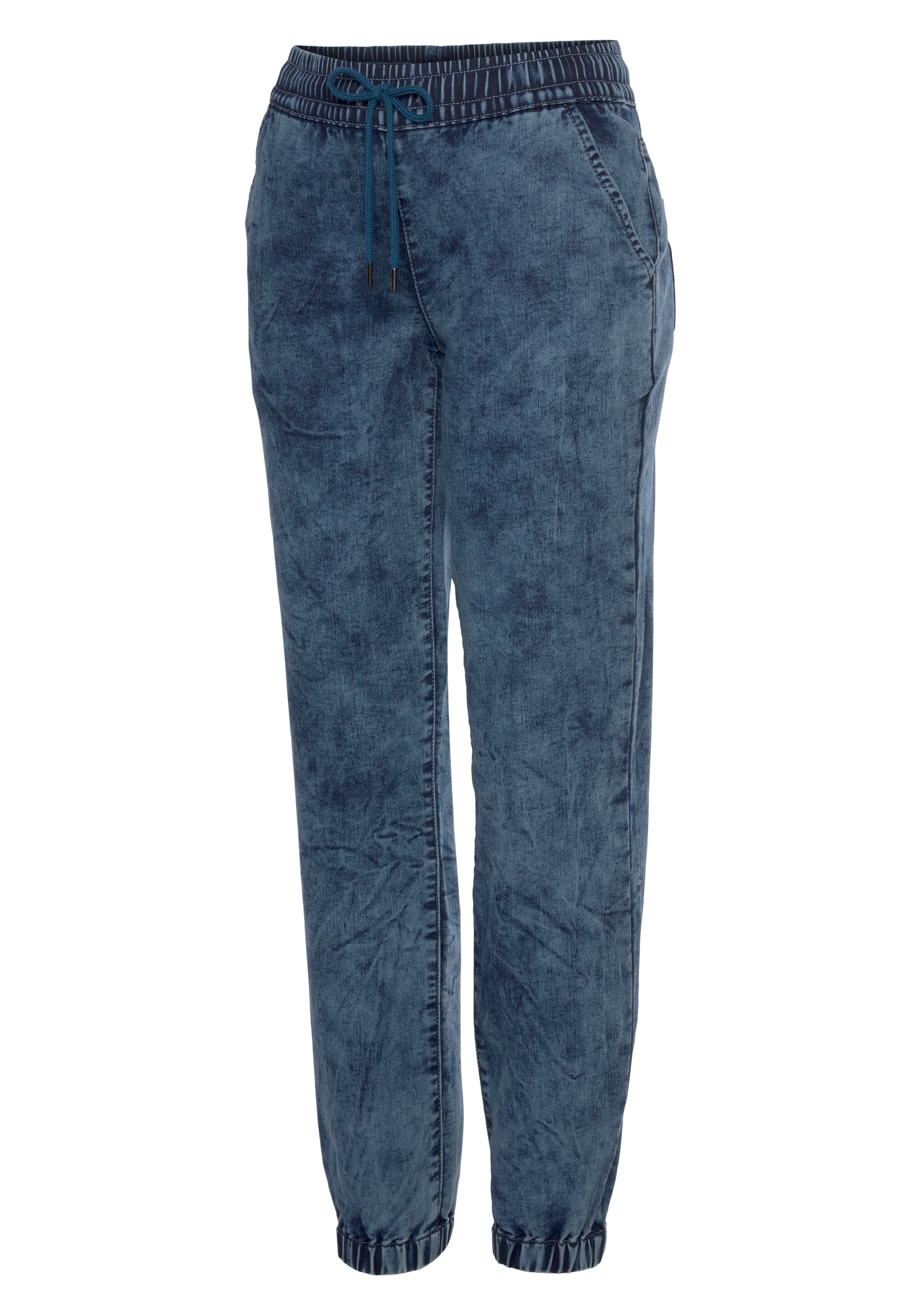 H.I.S Tapered Pants in Blue