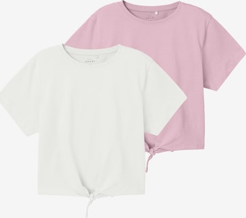 T-Shirt 'VAYA' NAME IT en rose : devant
