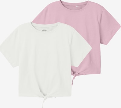 NAME IT Camiseta 'VAYA' en rosa / blanco, Vista del producto