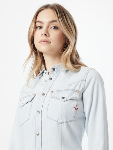 DIESEL Bluse 'DE-RIN' in Blau