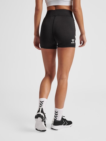 Skinny Pantaloni sportivi di Hummel in nero