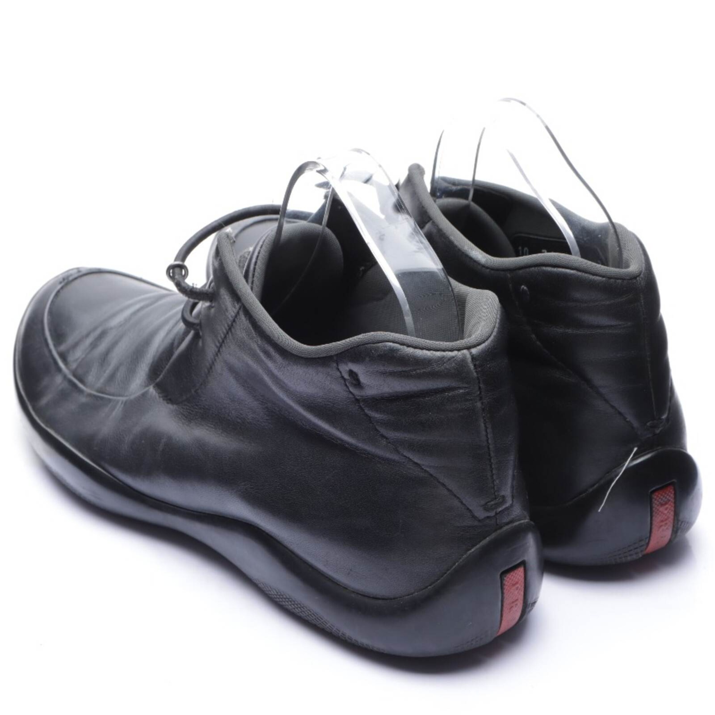 PRADA Anke & Mid-Calf Boots in 41 in Black