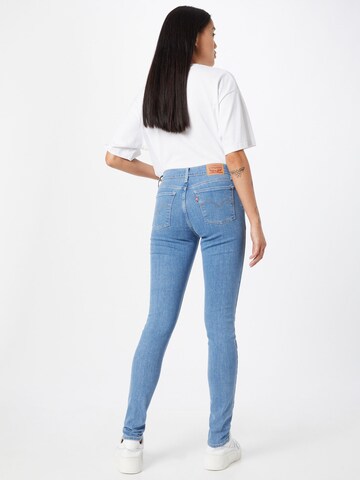 LEVI'S ® Skinny Džínsy '710 Super Skinny' - Modrá