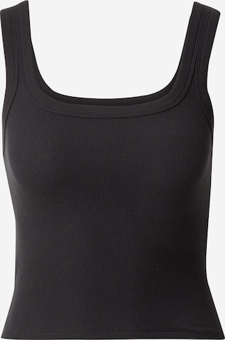 HOLLISTER - Top 'BOYTA' em preto: frente