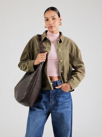 ONLY - Chaqueta de entretiempo 'ONLMOXIE' en verde: frente