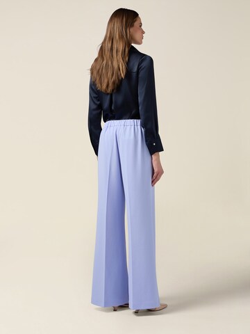 regular Pantaloni di oltre in blu