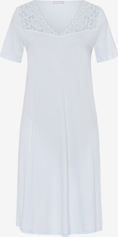 Hanro Nightgown 'Moments' in Blue: front