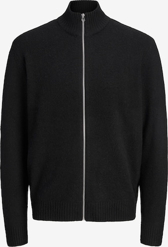 Jack & Jones Plus - Cárdigan 'JJSoho Ollie PLS' en negro: frente