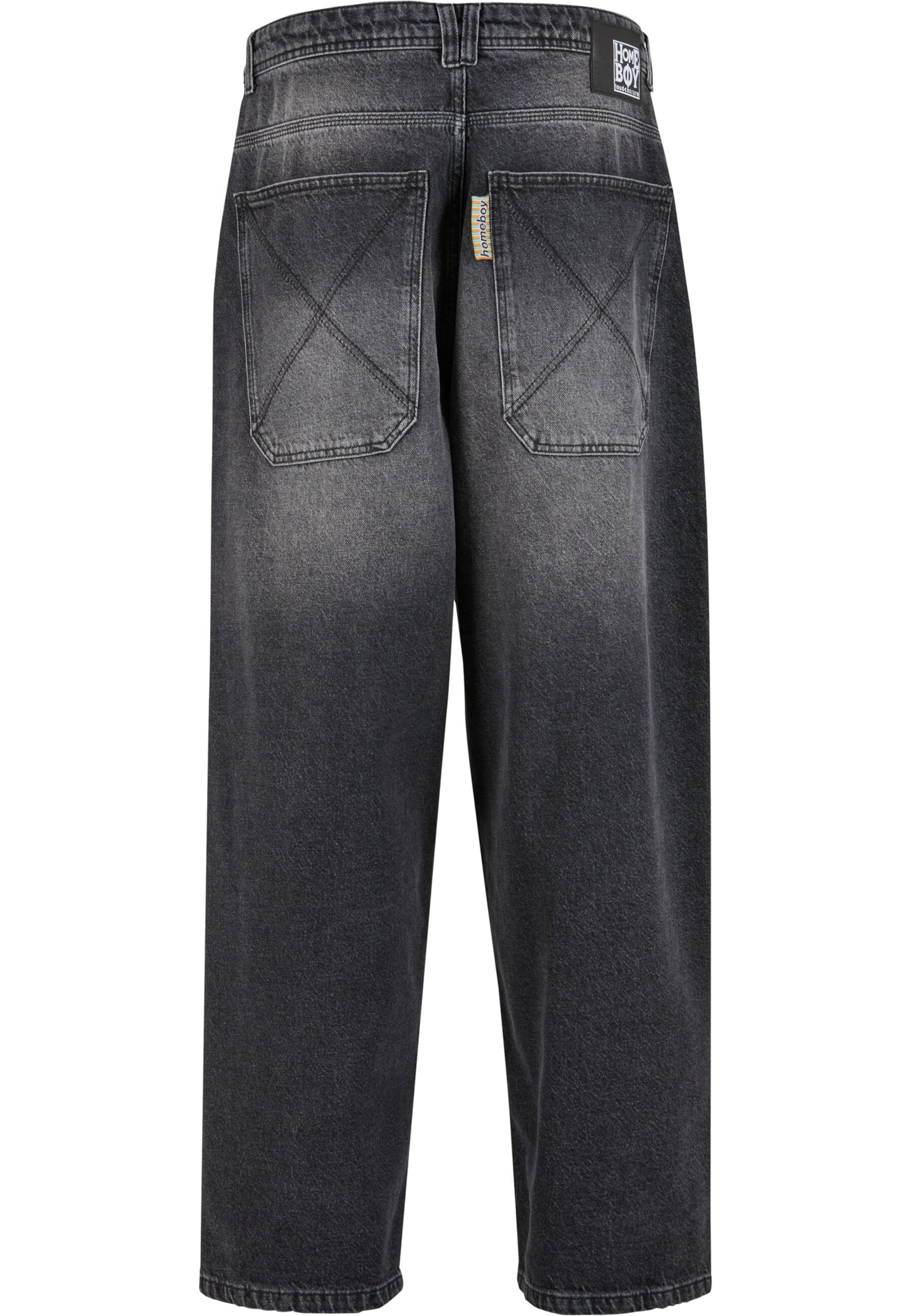 Baggy Jeans 'Monster' di HOMEBOY in nero